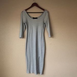 BUNDLE: maxi dress and dress blouse